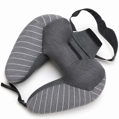 Foam Travel Neck Pillow — U-Shaped Support