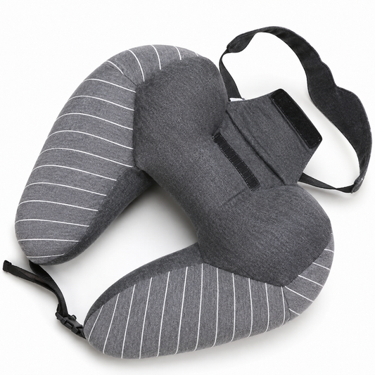 Foam Travel Neck Pillow — U-Shaped Support