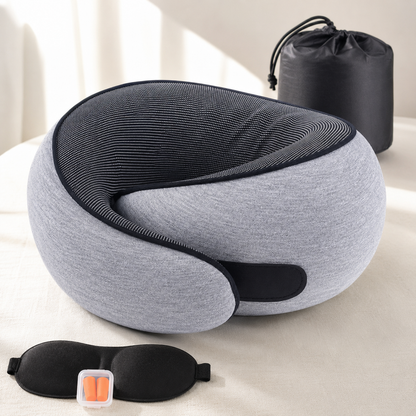 Memory Foam Travel Neck Pillow