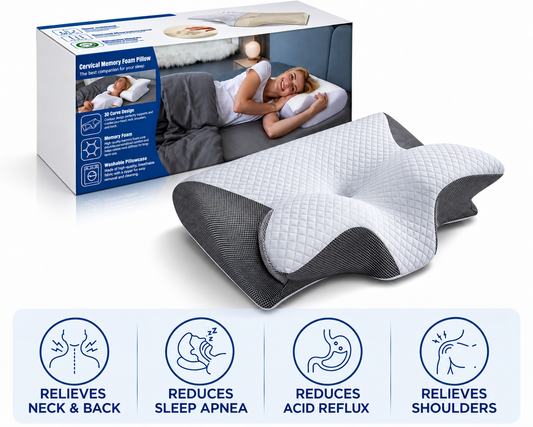 NovaPillow™ Contour Memory Foam Pillow