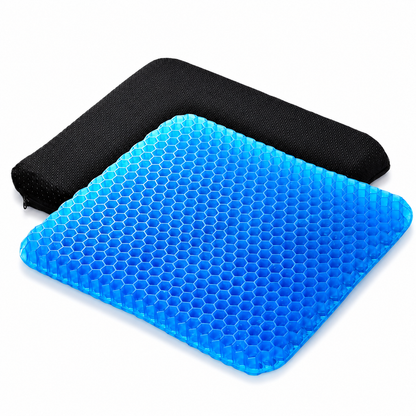 Cooling Gel Seat Cushion — Breathable Honeycomb Pad for Car & Office