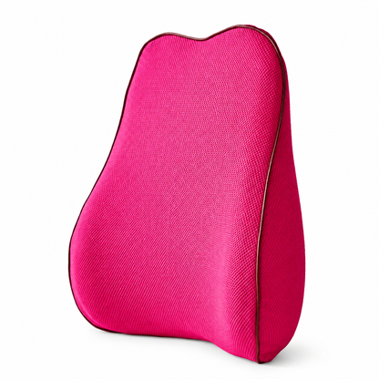 Memory Foam Lumbar Support Cushion — Office Chair & Car Back Support