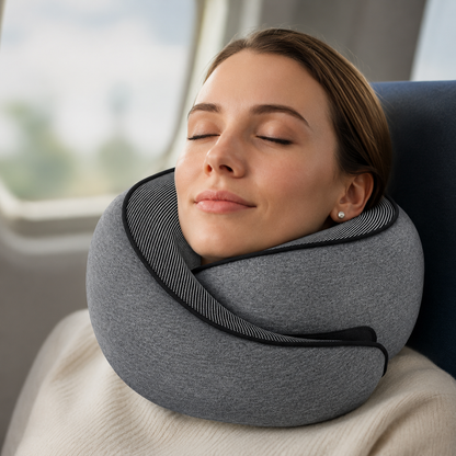Memory Foam Travel Neck Pillow