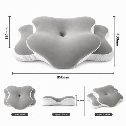 Butterfly Memory Foam Contour Pillow — Cervical Support