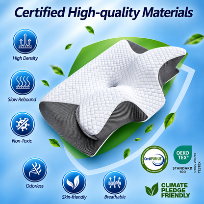 NovaPillow™ Contour Memory Foam Pillow